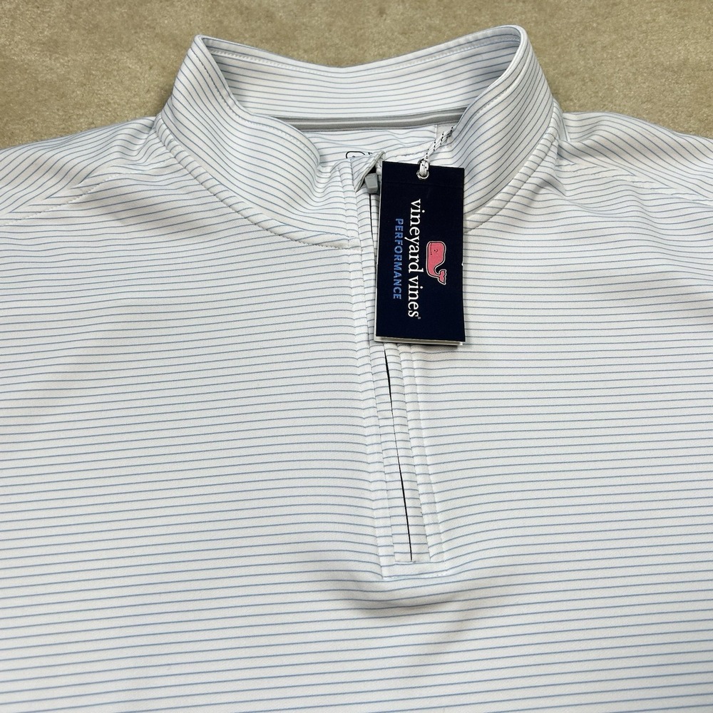 Vineyard Vines Performance Clubhouse Quarter Zip Mens XXL Golf Stretch